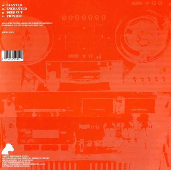 Ignition Technician - Upfront Policy EP | Near Mint (NM or M-) Excellent (EX)--Music History
