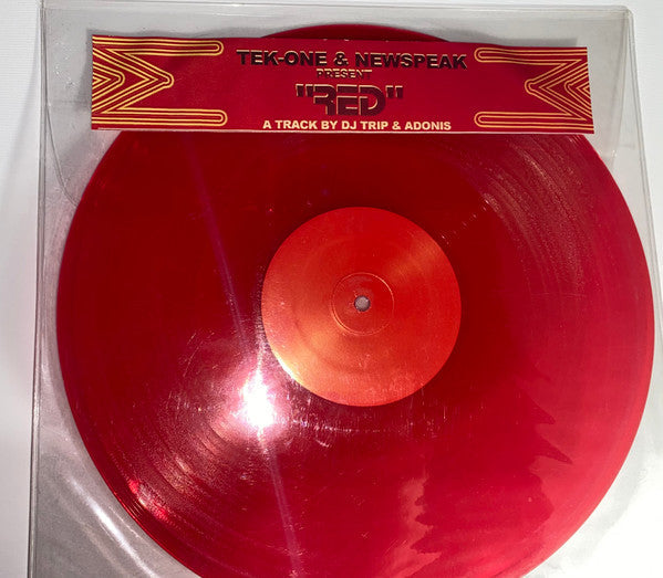DJ Trip (6) - Red (CLEAR RED VINYL) | Excellent (EX)--Music History
