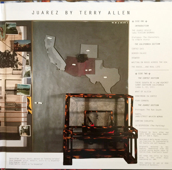 Terry Allen - Juarez (VINYL) | Mint (M) Mint (M)-Music History