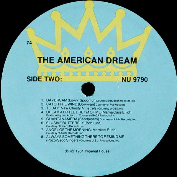 Various - The American Dream - Great Folk Songs And Ballads | Near Mint (NM) Very Good Plus (VG+)-Music History