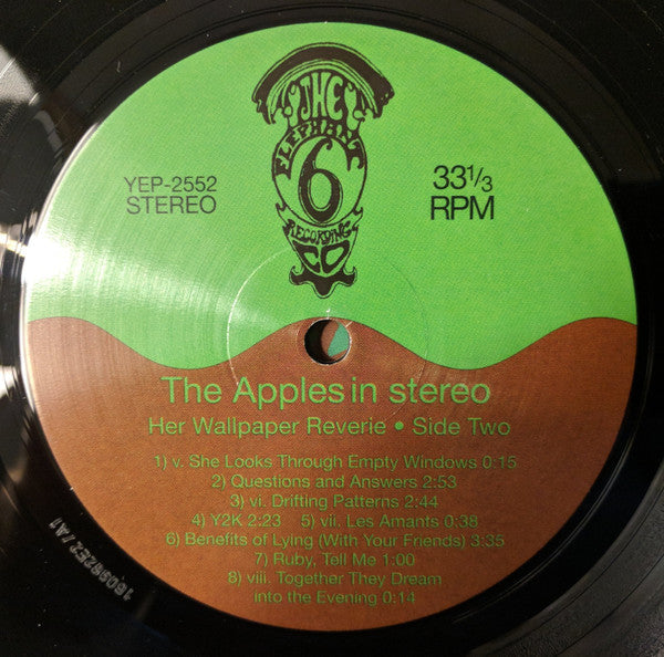 The Apples In Stereo Her Wallpaper Reverie Yep Roc Records LP, Album, RE, RM Mint (M) Mint (M)-Music History