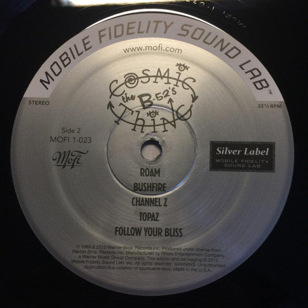 The B-52's - Cosmic Thing (MFSL VINYL) | Mint (M) Mint (M)-Music History