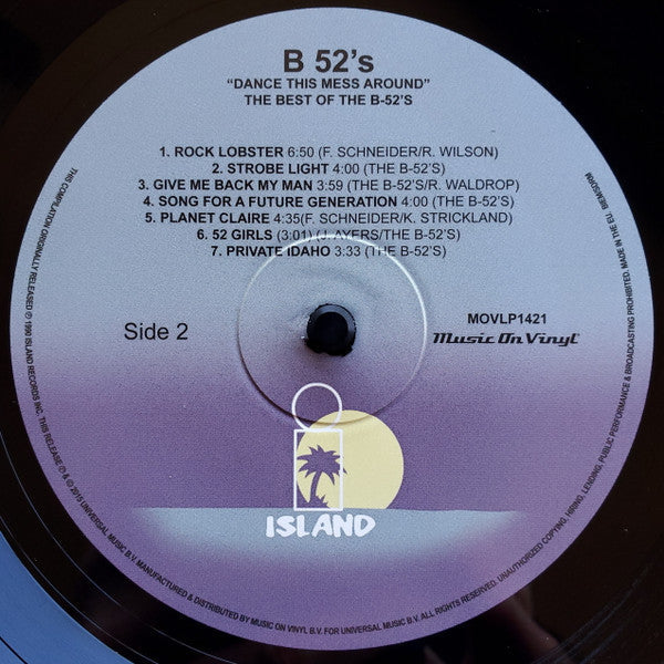 The B-52's - The Best Of The B-52's - Dance This Mess Around | Mint (M) Mint (M)-Music History
