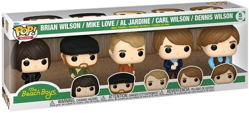 The Beach Boys - FUNKO POP! Rocks: The Beach Boys - Pet Sounds 5-Pack (Large Item, Vinyl Figure) |-Music History