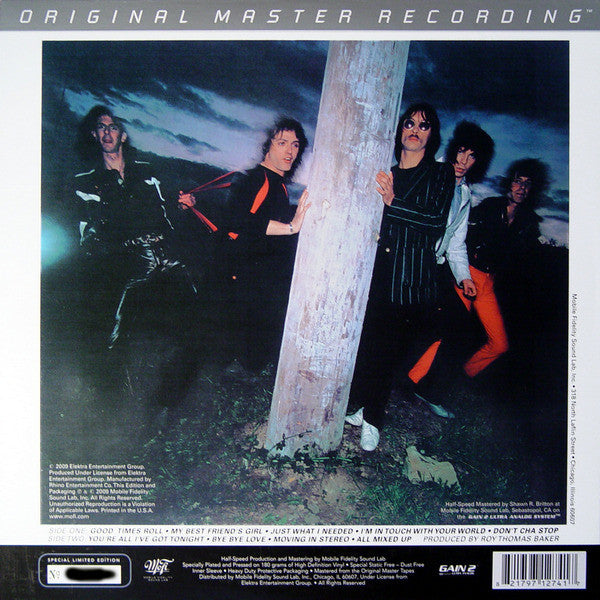 The Cars - The Cars | Mint (M) Mint (M)-Music History