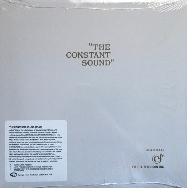 The Constant Sound - The Constant Sound | Mint (M) Mint (M)-Music History