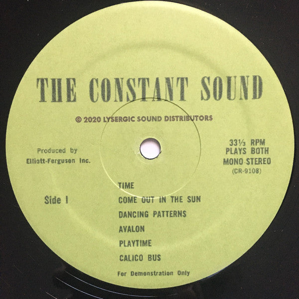 The Constant Sound - The Constant Sound | Mint (M) Mint (M)-Music History
