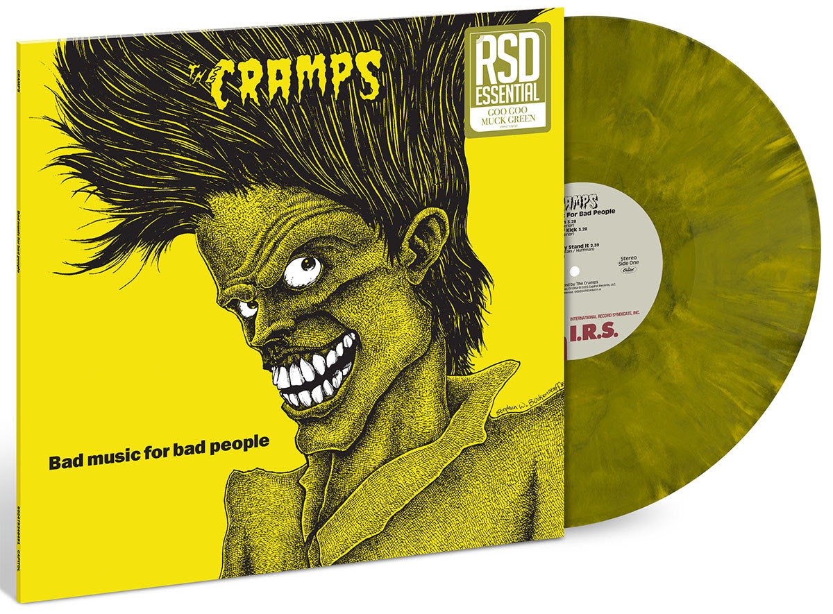 The Cramps - Bad Music For Bad People (GREEN VINYL) |-Music History