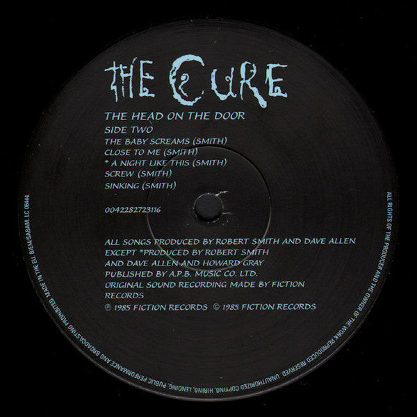 The Cure - The Head On The Door | Mint (M) Mint (M)-Music History