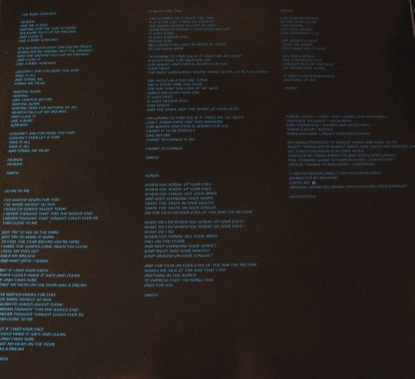 The Cure - The Head On The Door | Mint (M) Mint (M)-Music History