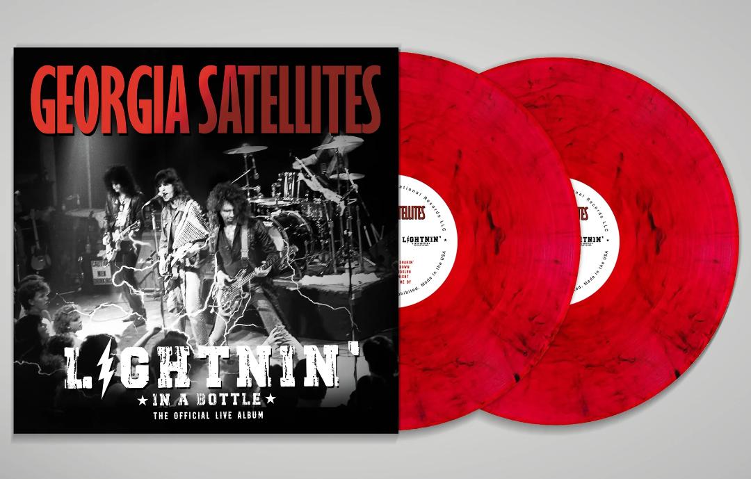 The Georgia Satellites - Lightnin' In A Bottle: The Official Live Album (2 Lp's) | Mint (M) Mint (M)-Music History