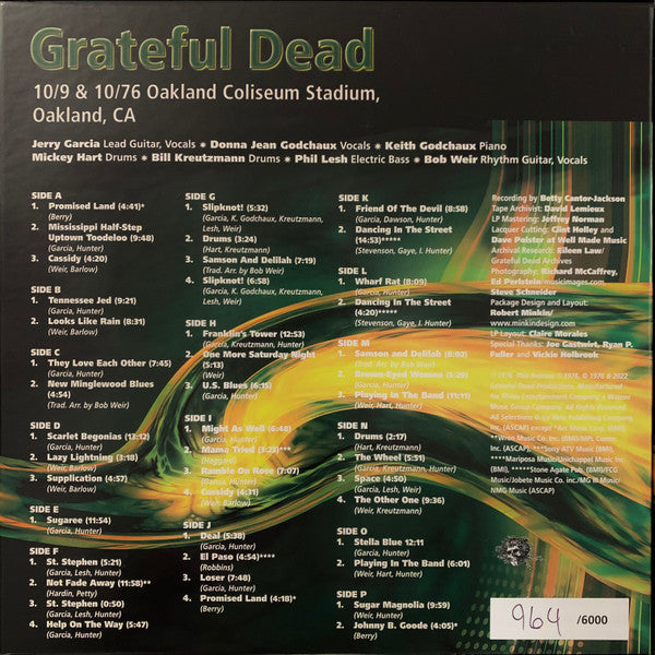Dick's Picks 33: 10/9 & 10/76 Oakland Coliseum Stadium, Oakland, CA | Mint (M) Mint (M)-Music History