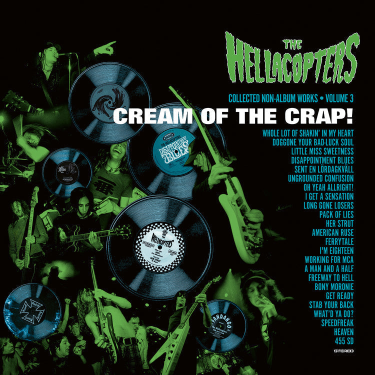 The Hellacopters - Cream Of The Crap! Collected Non-Album Works • Volume 3 (CLEAR/GREEN 2xVINYL) |-Music History
