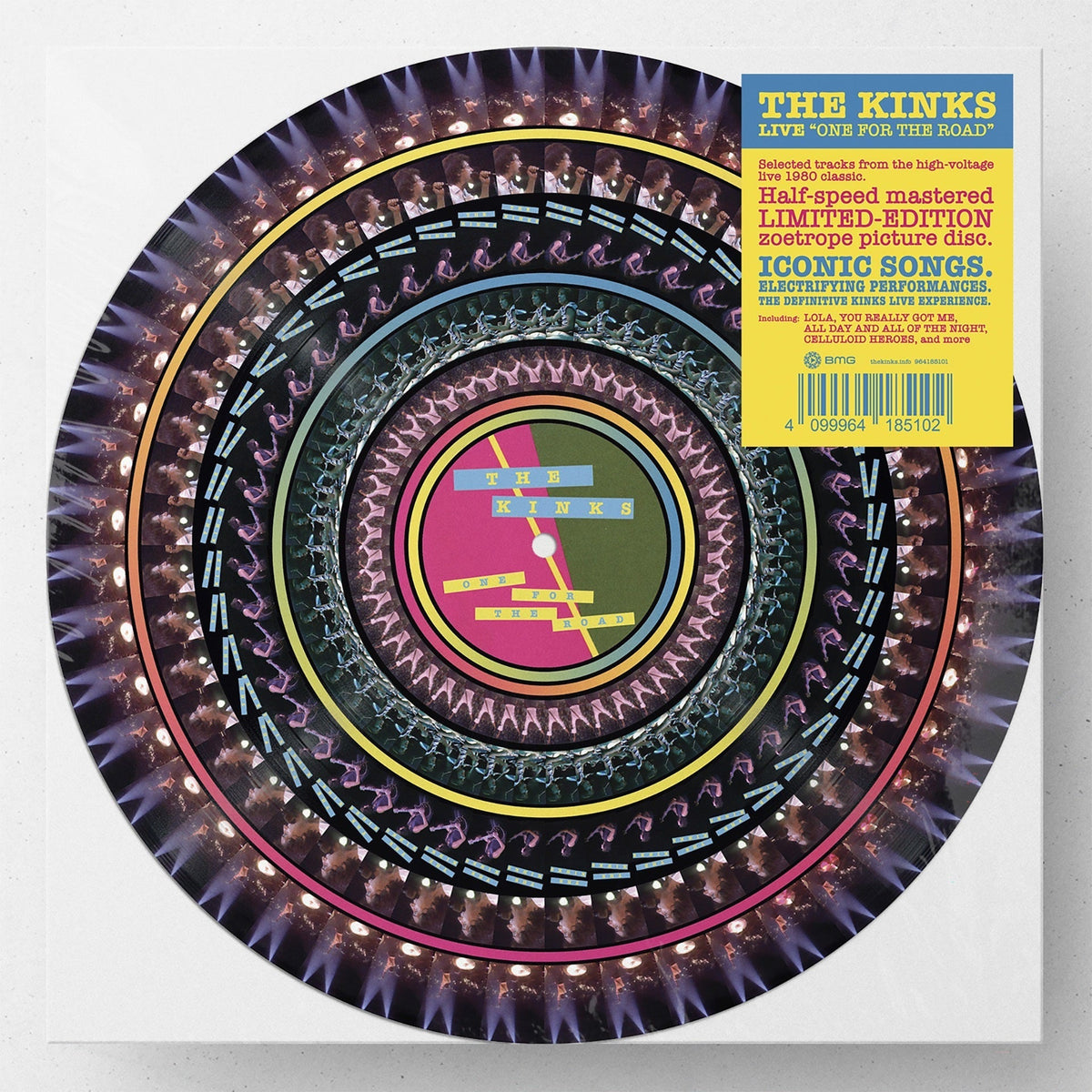 The Kinks - One For The Road (IEX 180G ZOETROPE VINYL LP SANCTUARY 1980/2026) | NEW Mint (M) Mint (M)-Music History