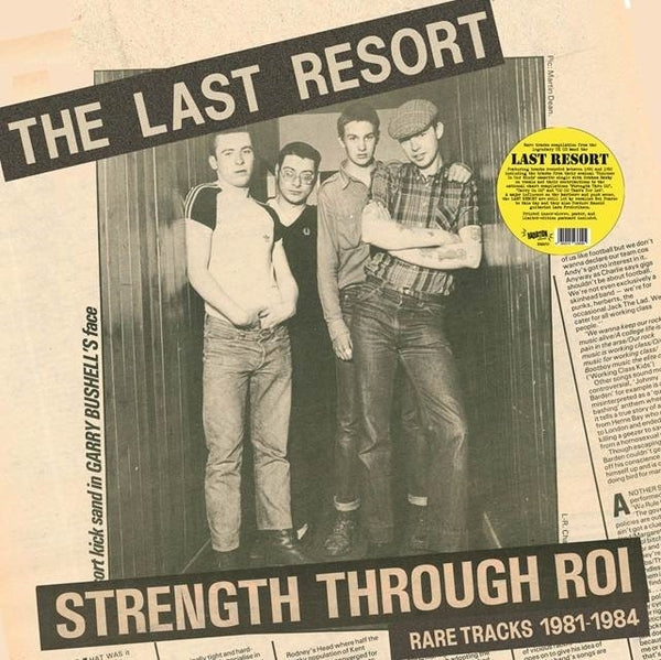 THE LAST RESORT - Strength Through Roi - Rare Tracks 1981-1984 (VINYL) | Mint (M) Mint (M)-Music History