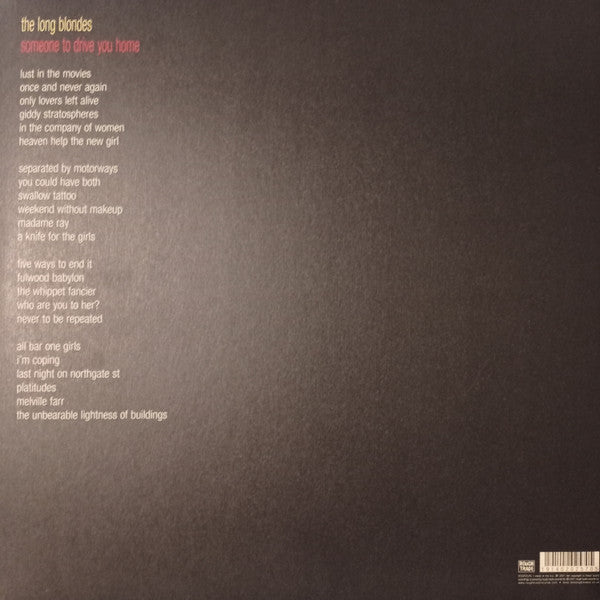 The Long Blondes  Someone To Drive You Home | Mint (M) Mint (M)-Music History