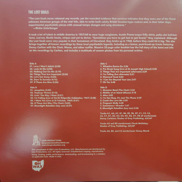 The Lost Souls (21) - The Lost Souls | Mint (M) Mint (M)-Music History