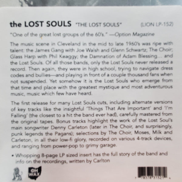 The Lost Souls (21) - The Lost Souls | Mint (M) Mint (M)-Music History