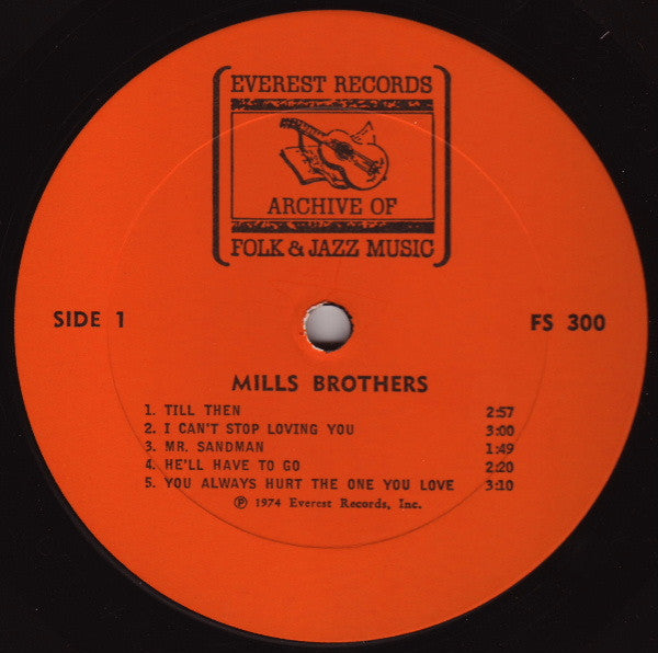 The Mills Brothers - Mills Brothers | Near Mint (NM) Very Good Plus (VG+)-Music History
