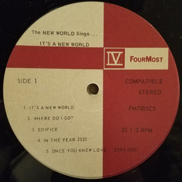 The New World With The Larry Mayfield Orchestra - It's A New World | Near Mint (NM) Near Mint (NM)-Music History