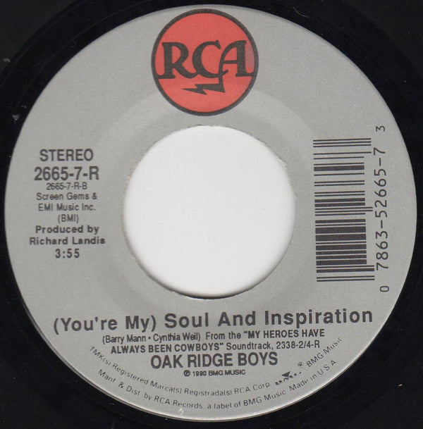 The Oak Ridge Boys - (You're My) Soul And Inspiration | Near Mint (NM) Near Mint (NM)-Music History