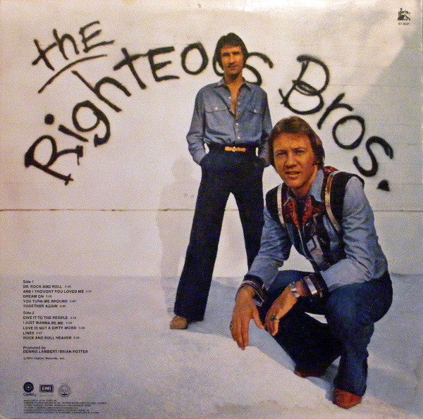 The Righteous Brothers - Give It To The People | Near Mint (NM) Near Mint (NM)-Music History