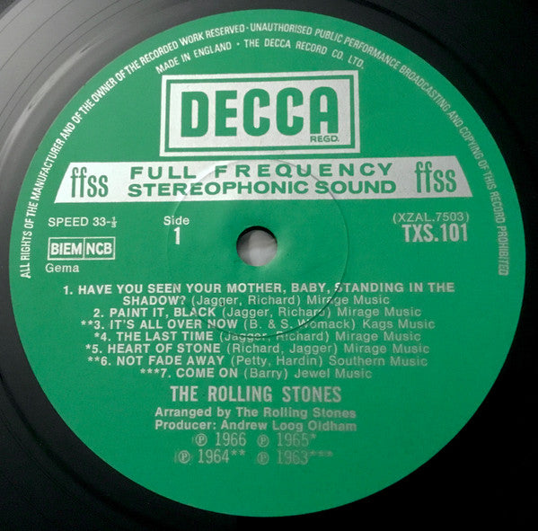 The Rolling Stones - Big Hits [High Tide And Green Grass] | Near Mint (NM) Near Mint (NM)-Music History