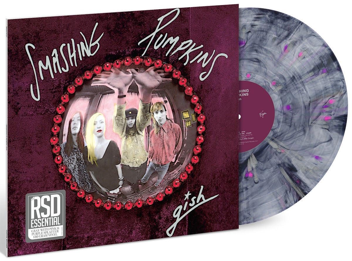 The Smashing Pumpkins Gish (Indie Exclusive) [Gray W/ Pink & Purple Splatter Vinyl] - Vinyl-Music History