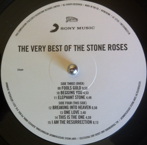 The Stone Roses  The Very Best Of The Stone Roses | Mint (M) Mint (M)-Music History