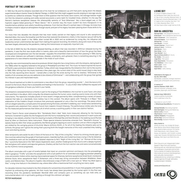 The Sun Ra Arkestra Directed By Marshall Allen - Living Sky | Mint (M) Mint (M)-Music History