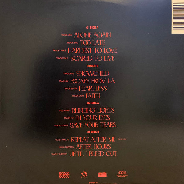 The Weeknd - After Hours (2xVINYL) | Mint (M) Mint (M)-Music History