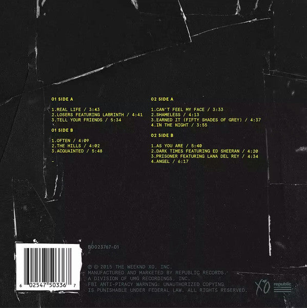 The Weeknd - Beauty Behind The Madness (2xVINYL) | Mint (M) Mint (M)-Music History