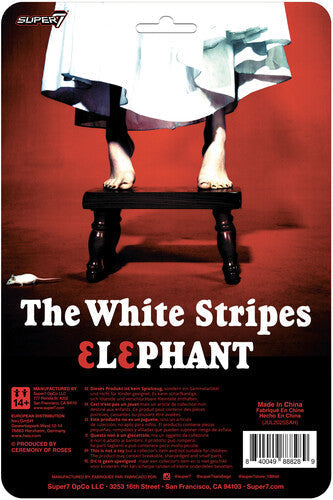 The White Stripes - Super7 - The White Stripes - ReAction Figures Wv2 - Elephant 2-Pack (Action Figure) |-Music History