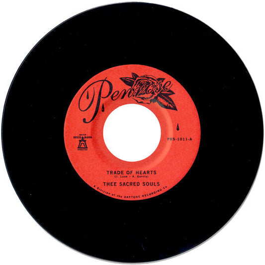 Thee Sacred Souls - Trade Of Hearts (7" VINYL) | Mint (M) Generic-Music History