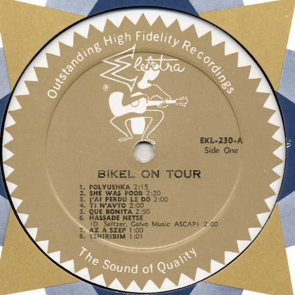 Theodore Bikel - On Tour | Very Good Plus (VG+) Very Good Plus (VG+)-Music History