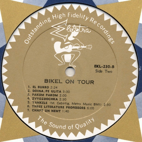 Theodore Bikel - On Tour | Very Good Plus (VG+) Very Good Plus (VG+)-Music History