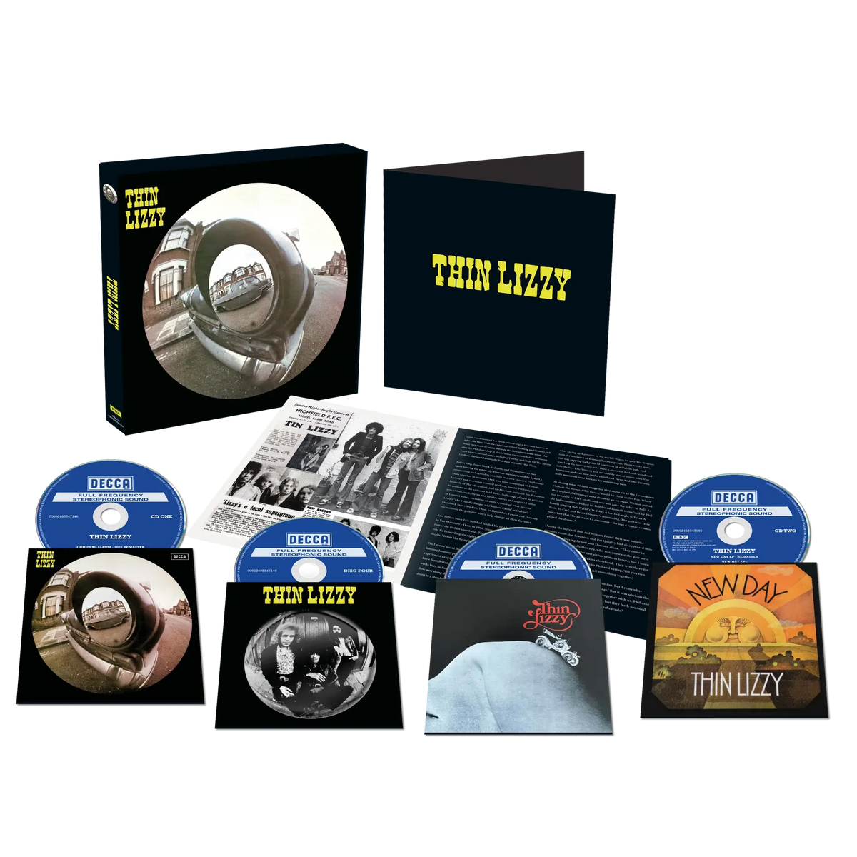 Thin Lizzy - (PRESALE 7/10/26) Thin Lizzy (DLX CD) | Mint (M) Mint (M)-Music History
