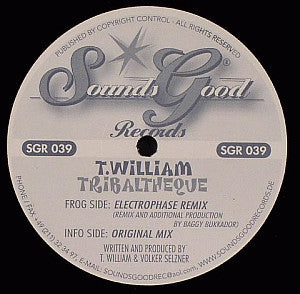 Thomas William - Tribaltheque | Very Good Plus (VG+) Very Good Plus (VG+)-Music History