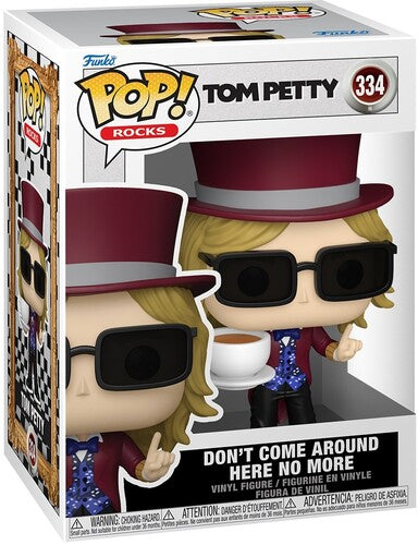 Tom Petty - Funko POP! Rocks: Tom Petty, Don't Come Around Here No More (Vinyl Figure, Collectible) |-Music History