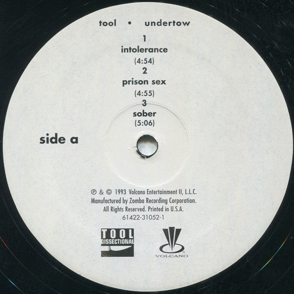 Undertow | Mint (M) Mint (M)-Music History