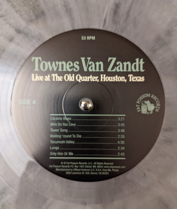 Townes Van Zandt - Live At The Old Quarter, Houston, Texas (COLOR VINYL) | Mint (M) Mint (M)-Music History