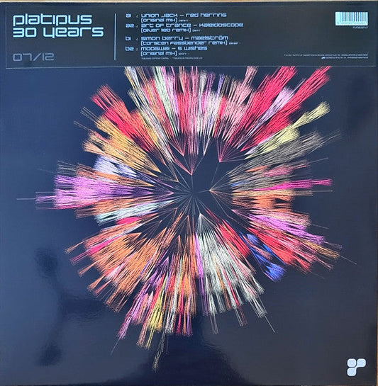 Various - Platipus 30 Years 07/12 (VINYL 12") | Mint (M) Mint (M)-Music History