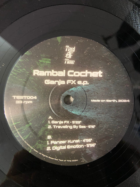 Rambal Cochet - Ganja FX E.P. (12" VINYL) | Mint (M) Mint (M)-Music History
