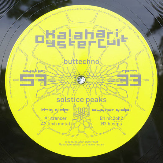 Buttechno - Solstice Peaks | Mint (M) Generic-Music History