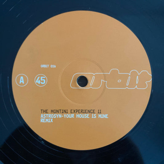 The Montini Experience - Astrosyn - Your House Is Mine (Remix) | Very Good Plus (VG+) Generic-Music History
