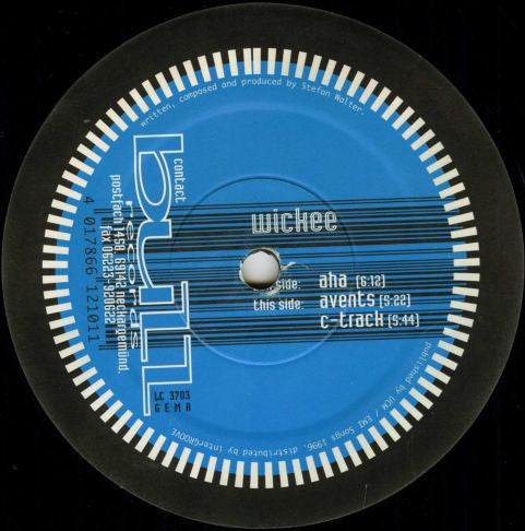Wickee - Aha | Very Good (VG) Generic-Music History