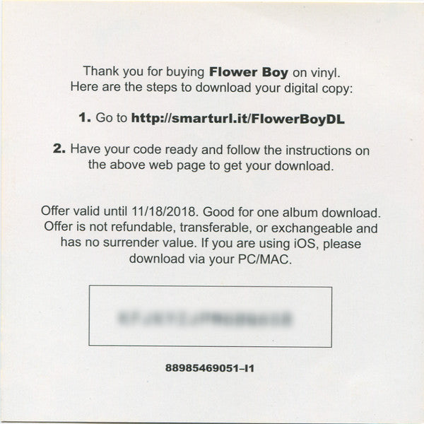 Tyler, The Creator - Scum Fuck Flower Boy | Mint (M) Mint (M)-Music History