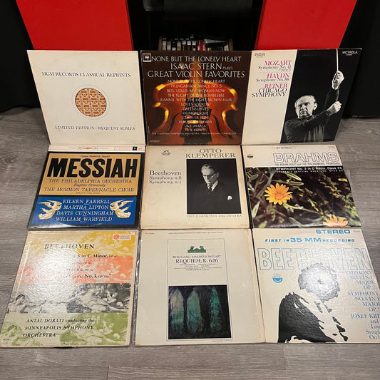 Various - 9 CLASSICAL VINYL RECORD LPS *EX-NM* |-Music History