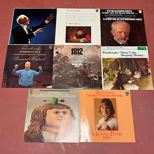 Various - 8 CLASSICAL MUSIC VINYL ALBUM LPS (EX TO NM CONDITIONS) | Excellent (EX) Excellent (EX)-Music History