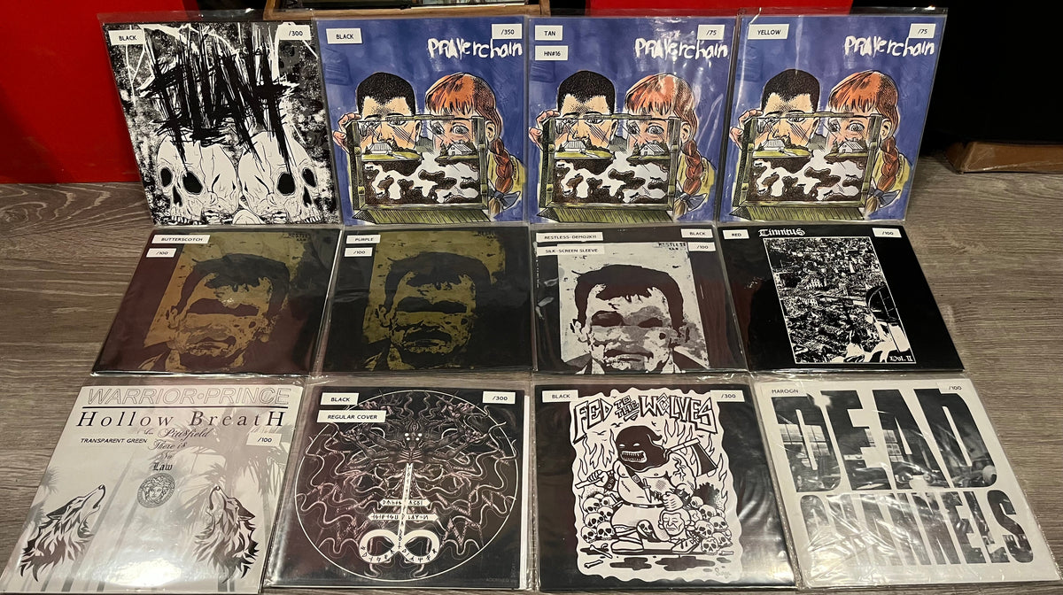 Various - 12 PUNK 7" LIMITED EDITION VINYL RECORDS |-Music History
